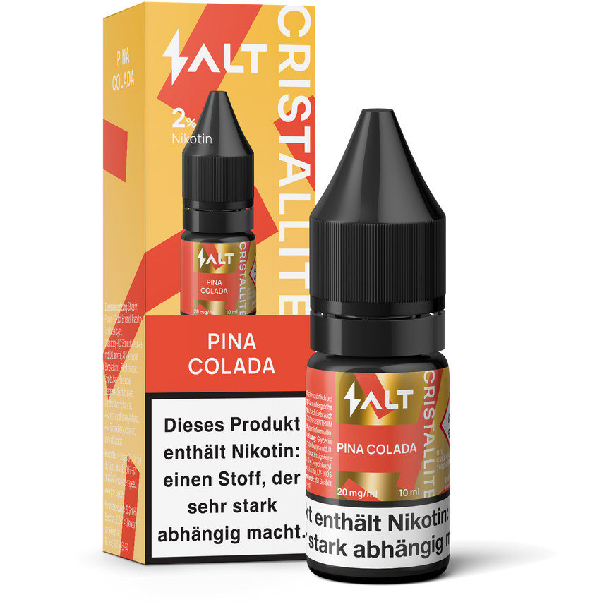 SALT CRISTALLITE Liquid 10ml - Pina Colada