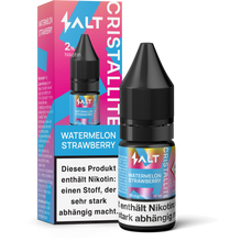 SALT CRISTALLITE Liquid 10ml - Watermelon Strawberry
