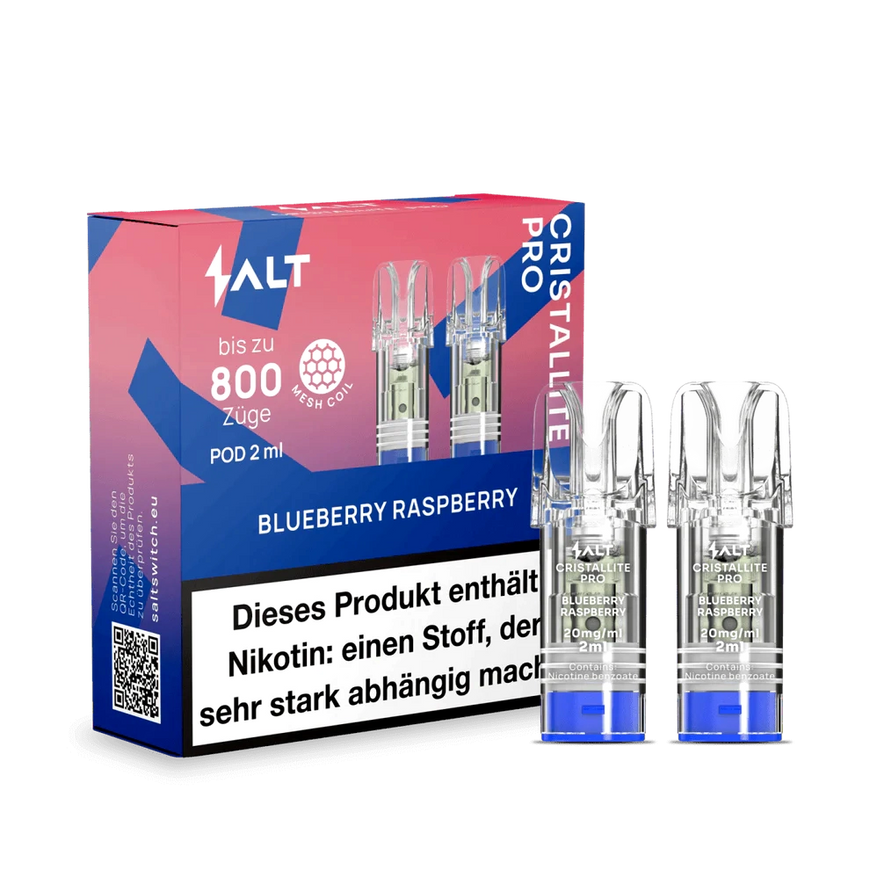 SALT CRISTALLITE PRO Pod 2er - Blueberry Raspberry