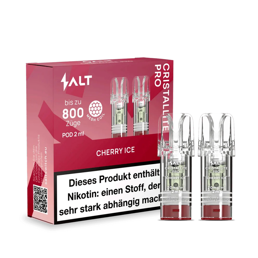 SALT CRISTALLITE PRO Pod 2er - Cherry Ice