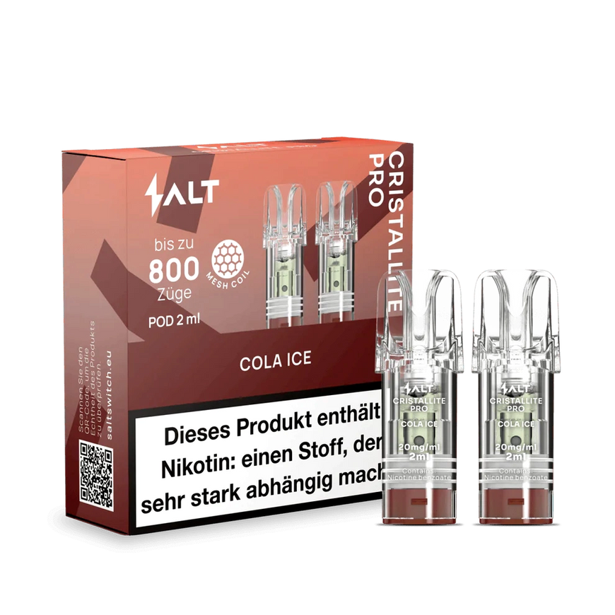 SALT CRISTALLITE PRO Pod 2er - Cola Ice