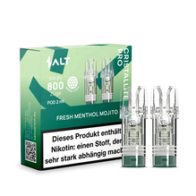 SALT CRISTALLITE PRO Pod 2er - Fresh Menthol Mojito