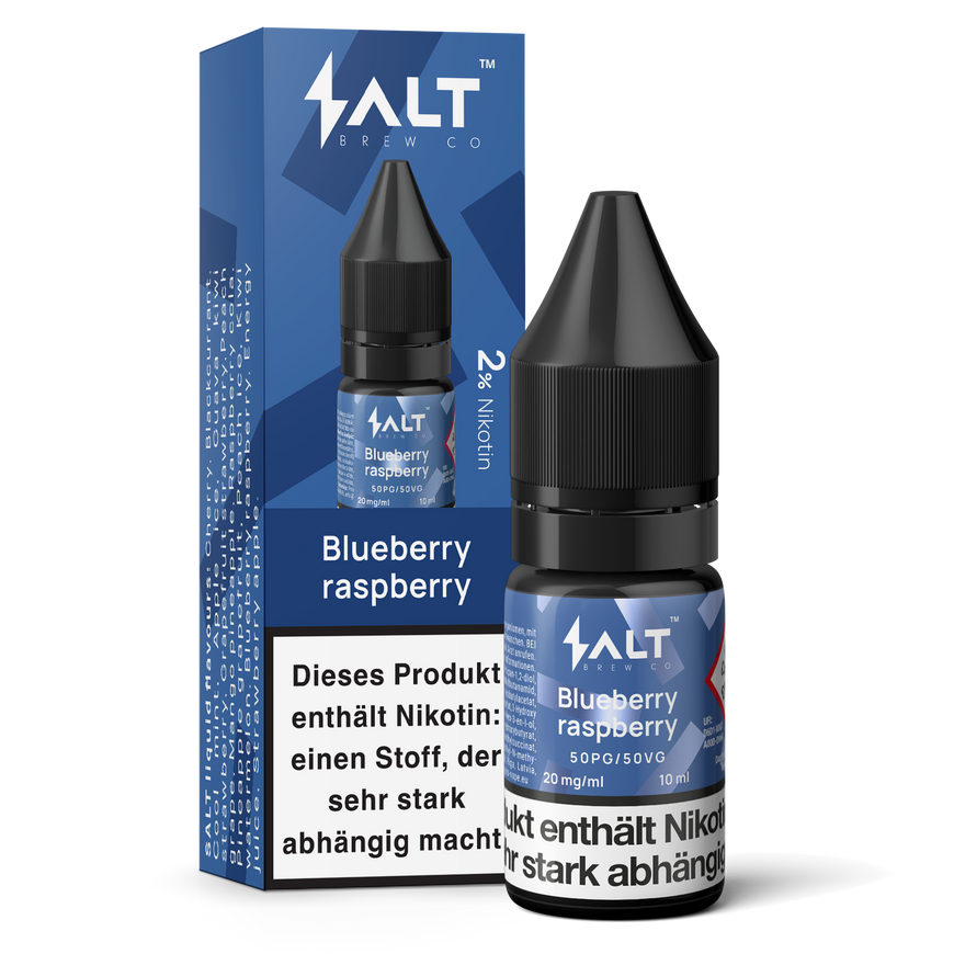 SALT Liquid 10ml - Blueberry Raspberry