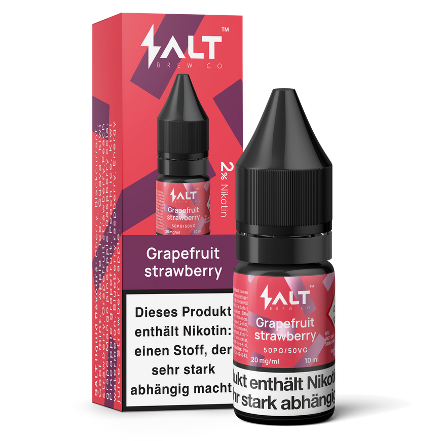 SALT Liquid 10ml - Grapefruit Strawberry