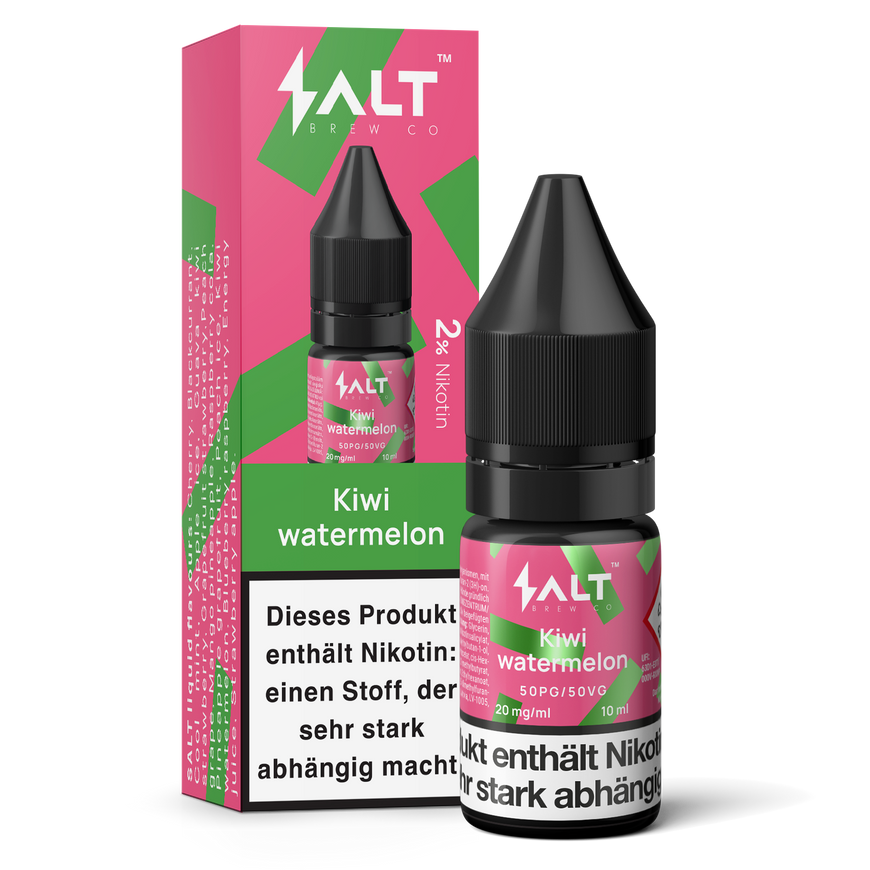 SALT Liquid 10ml - Kiwi Watermelon