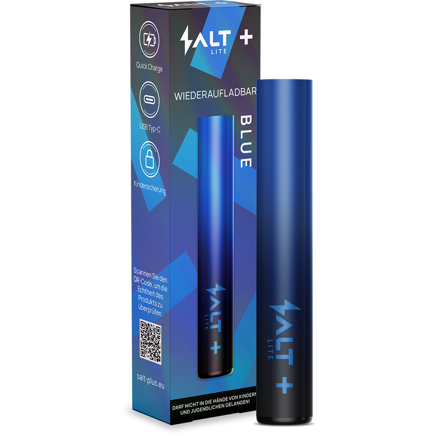 SALT Plus Lite Akku - Blue - Mehrweg Basisgerät