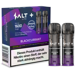 SALT Plus Lite POD 2er - Blackcurrant