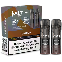 SALT Plus Lite POD 2er - Tobacco