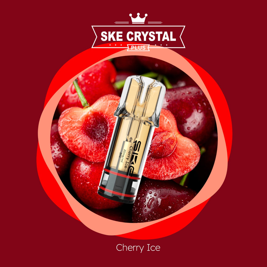 SKE CRYSTAL Plus POD 2er - Cherry Ice