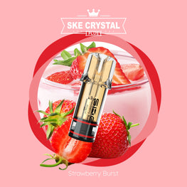 SKE CRYSTAL Plus POD 2er - Strawberry Brust