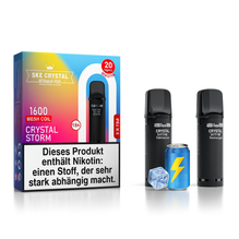 SKE Crystal Pro Pods 800 - Crystal Storm