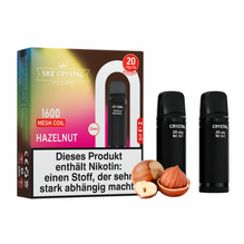 SKE Crystal Pro Pods 800 - Hazelnut