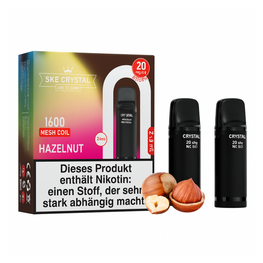 SKE Crystal Pro Pods 800 - Hazelnut