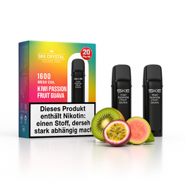 SKE Crystal Pro Pods 800 - Kiwi Passion Fruit Guava