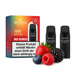 SKE Crystal Pro Pods 800 - Mix Berries