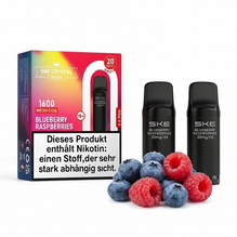 SKE Crystal Pro Pods 800 - Blueberry Raspberries