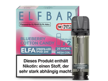 ELFBAR ELFA POD 2er Pack - BLUEBERRY COTTON CANDY