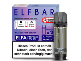 ELFBAR ELFA POD 2er Pack - BLUEBERRY SNOW