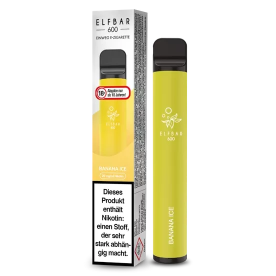 ELF BAR 600 BANANA ICE - Einweg E-Zigarette