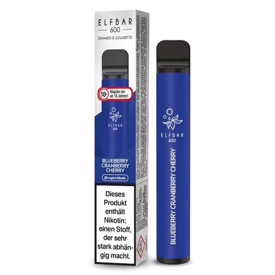 ELF BAR 600 BLUEBERRY CRANBERRY CHERRY - Einweg E-Zigarette