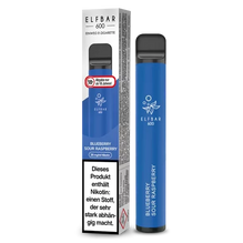 ELF BAR 600 BLUEBERRY SOUR RASPBERRY - Einweg E-Zigarette