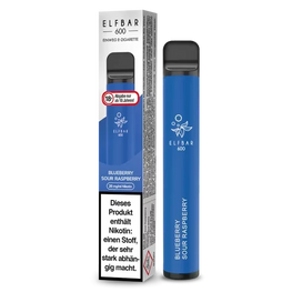 ELF BAR 600 BLUEBERRY SOUR RASPBERRY - Einweg E-Zigarette