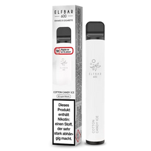 ELF BAR 600 COTTON CANDY ICE - Einweg E-Zigarette