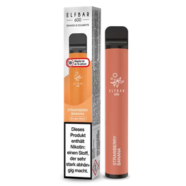 ELF BAR 600 STRAWBERRY BANANA - Einweg E-Zigarette