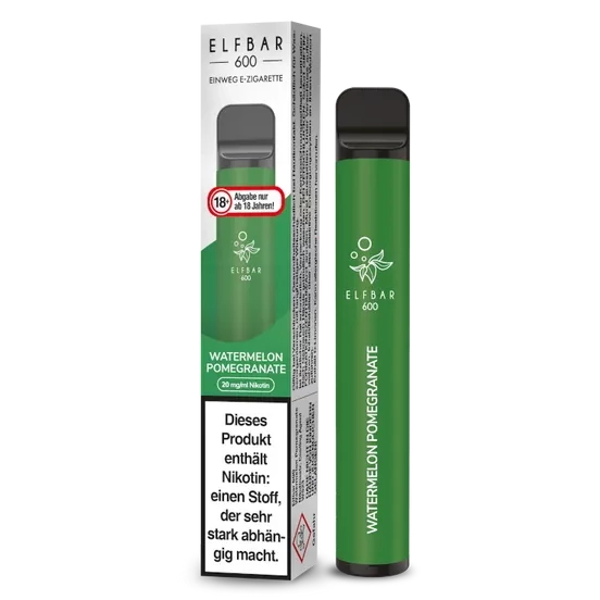 ELF BAR 600 WATERMELON POMEGRANATE - Einweg E-Zigarette