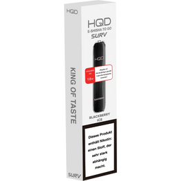 HQD SURV - Blackberry ICE - Einweg E-Zigarette