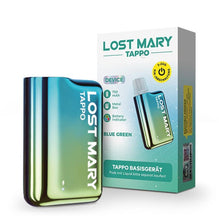 LOST MARY TAPPO Akku - Blue Green - Mehrweg Basisgerät
