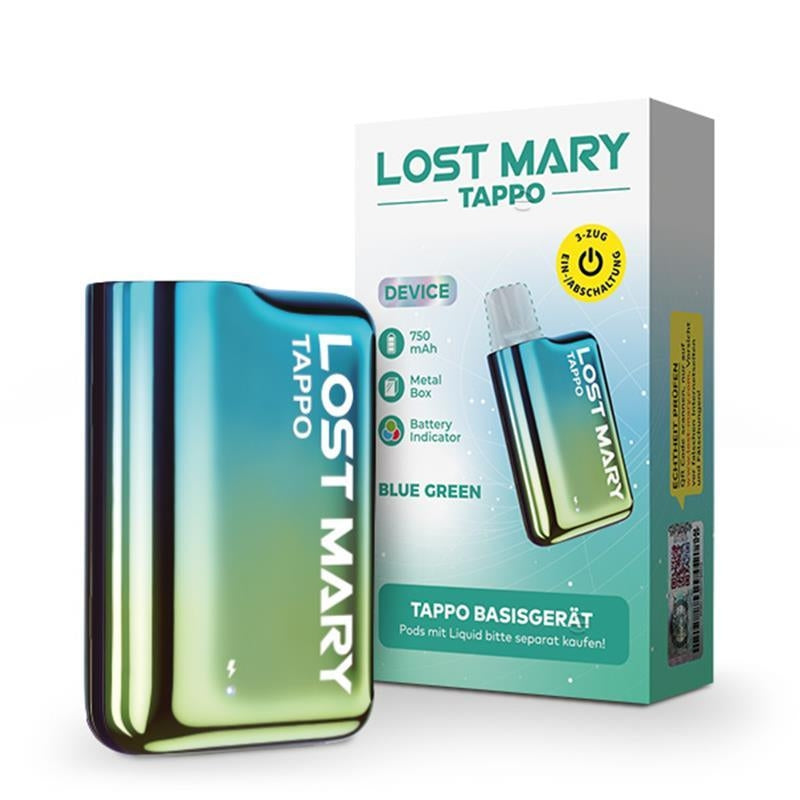 LOST MARRY TAPPO Akku - Blue Green - Mehrweg Basisgerät