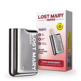 LOST MARRY TAPPO Akku - Silver Stainless Steel - Mehrweg Basisgerät