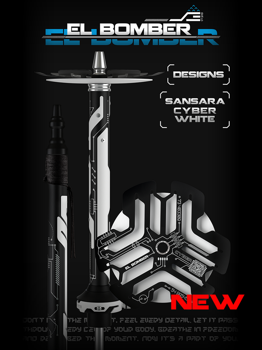 El Bomber Sansara - Cyber White
