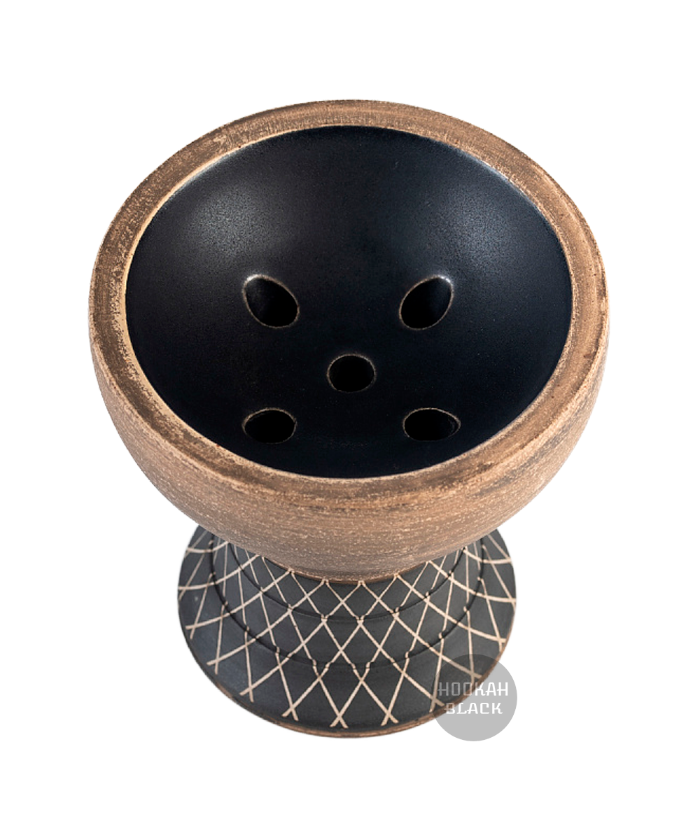 ALPHA Bowl - TURK Design Tabakkopf - Black Matt