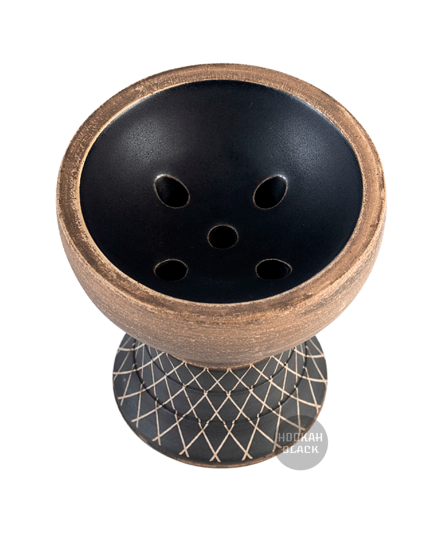 ALPHA Bowl - TURK Design Tabakkopf - Black Matt