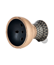 ALPHA Bowl - TURK Design Tabakkopf - Black Matt