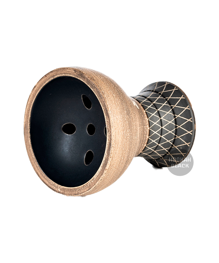 ALPHA Bowl - TURK Design Tabakkopf - Black Matt