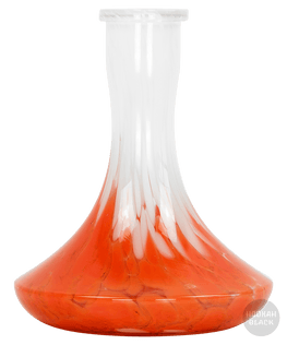 BigMaks Steck-Bowl Weiß/Orange für Shisha - HOOKAH BLACK SHOP Kaufen