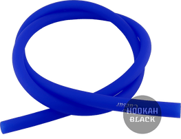 Caesar Shisha Silikonschlauch - 1.5M  Matt Blue / Blau - HOOKAH BLACK SHOP Kaufen