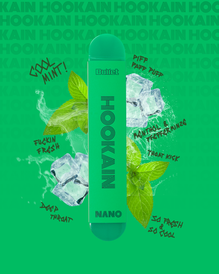 HOOKAIN - Nano X - Cool Mint - Einweg E-Zigarette