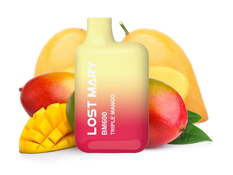 gzuz e zigarette Lost Mary BM600 Triple Mango