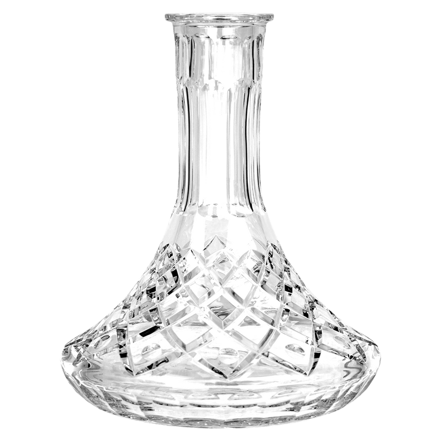 HOOKAH BLACK Crystal - Kristallglas Tradi Bowl für Shisha ohne Gewinde - HOOKAH BLACK