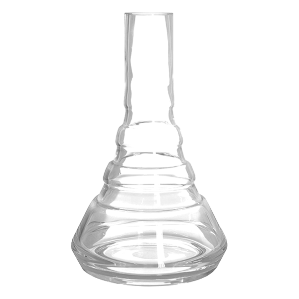 Kaya Clear Frost 630CE Ersatzglas, Glas Bowl für Shisha ohne Gewinde - HOOKAH BLACK SHOP Kaufen