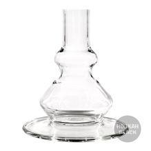 Kaya Clear ELOX 630 BORO Ersatzglas, Glas Bowl für Shisha ohne Gewinde