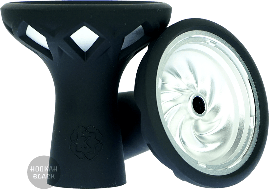 Kaloud Samsaris Argis Aluminum Phunnel Tabakkopf - für Lotus II - HOOKAH BLACK