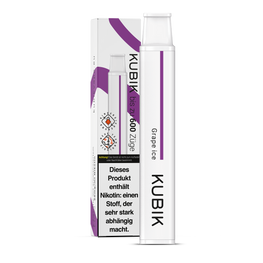KUBIK Vape - GRAPE ICE - Einweg E-Zigarette
