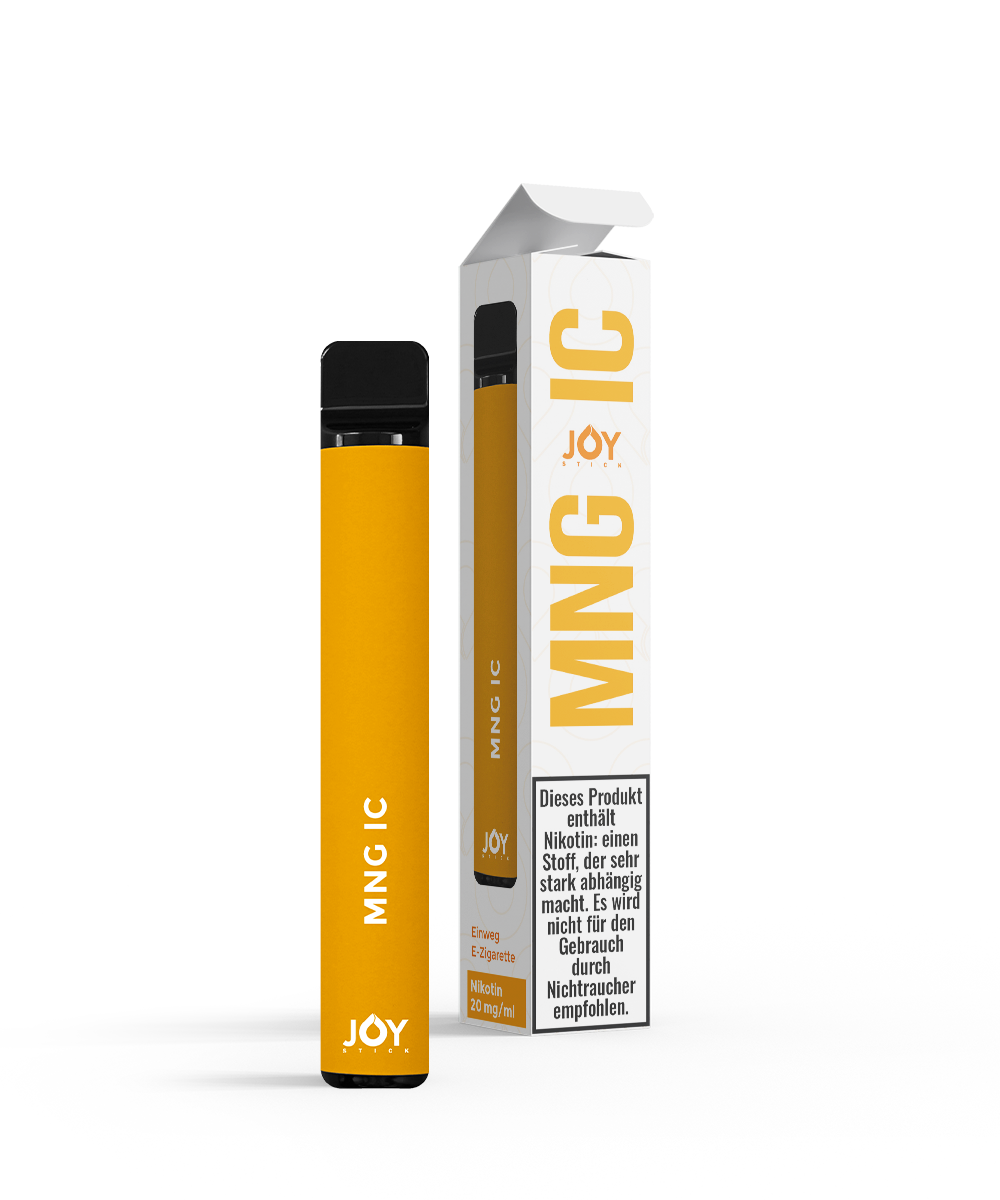 JOY Stick MNG IC - Mango Ice - Einweg E-Zigarette, E-Shisha