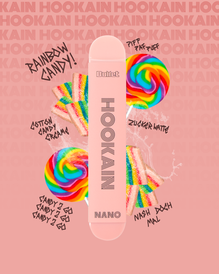 HOOKAIN - Nano X - Rainbow Candy - Einweg E-Zigarette
