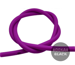 Caesar Shisha Silikonschlauch - 1.5M Matt Purple/Lila - HOOKAH BLACK SHOP Kaufen